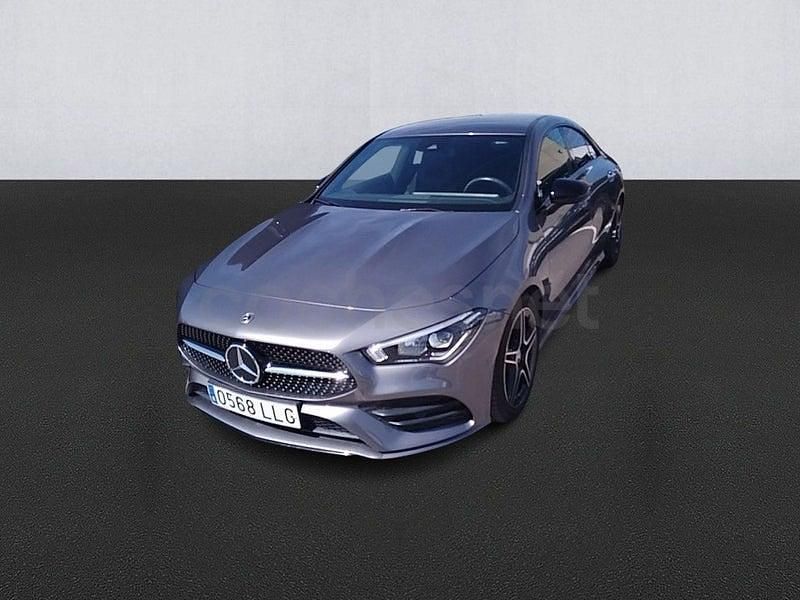 Usado Mercedes CLA220 190 CV (139 kW) 2020 Gris / plata Berlina