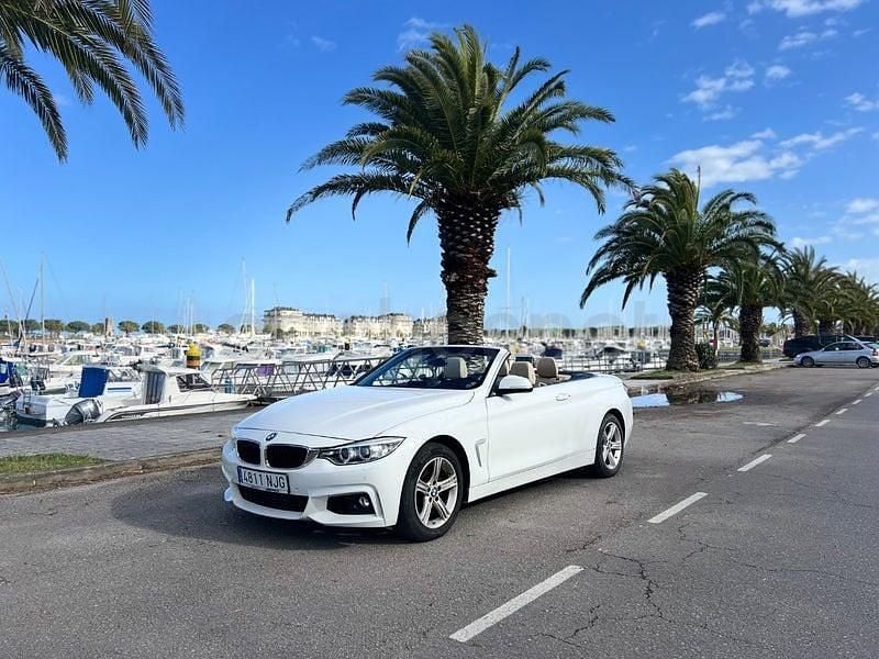 Usado BMW 428 Sport Line 245 CV (180 kW) 2015 Blanco Descapotable
