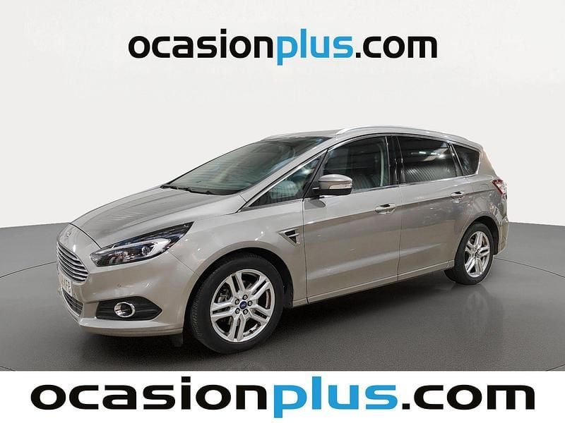 Gris Usado 2017 Ford S-MAX Titanium Monovolumen | 15.269 € (Precio justo) - Imagen 1/4