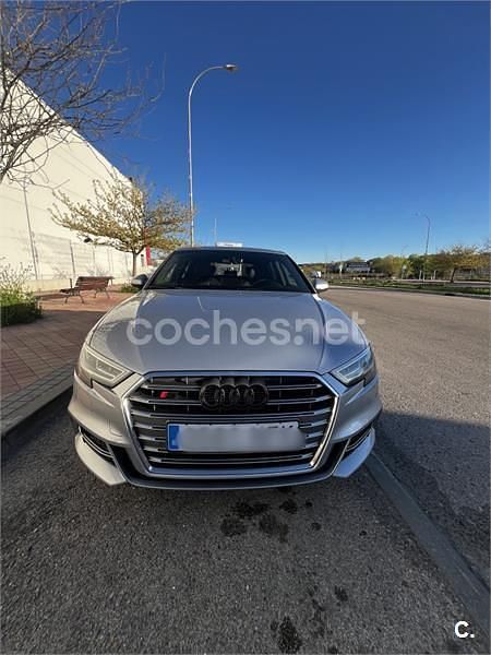 Usado Audi S3 300 CV (220 kW) 2014 Gris / plata Berlina