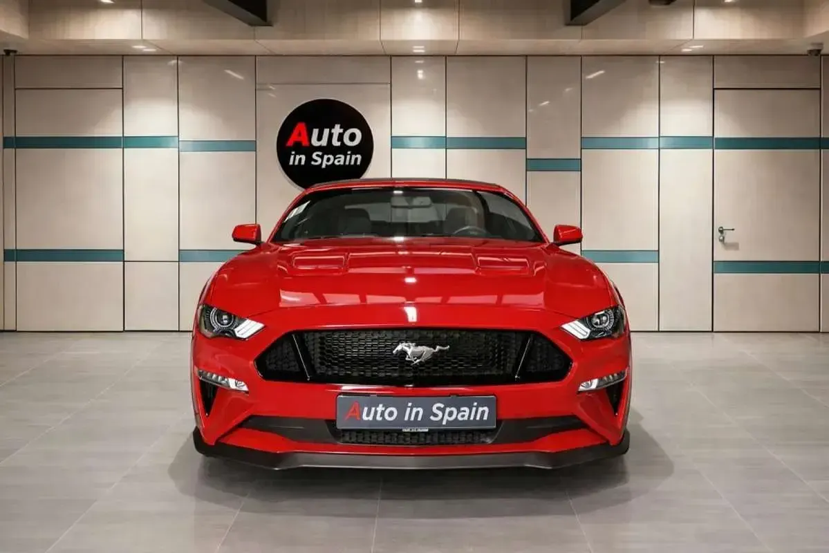 Usado Ford Mustang 540 CV (397 kW) 2018 Rojo Coupe