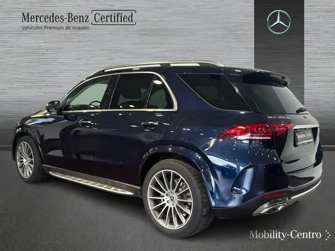 Usado Mercedes GLE350 AMG line 194 CV (142 kW) 2021 Cavansitblau  metallic paint SUV