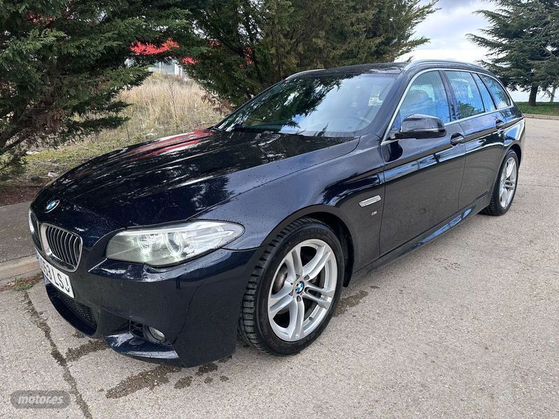 Azul Usado 2017 BMW 520 Familiar | 17.950 € (Precio justo) - Imagen 1/4