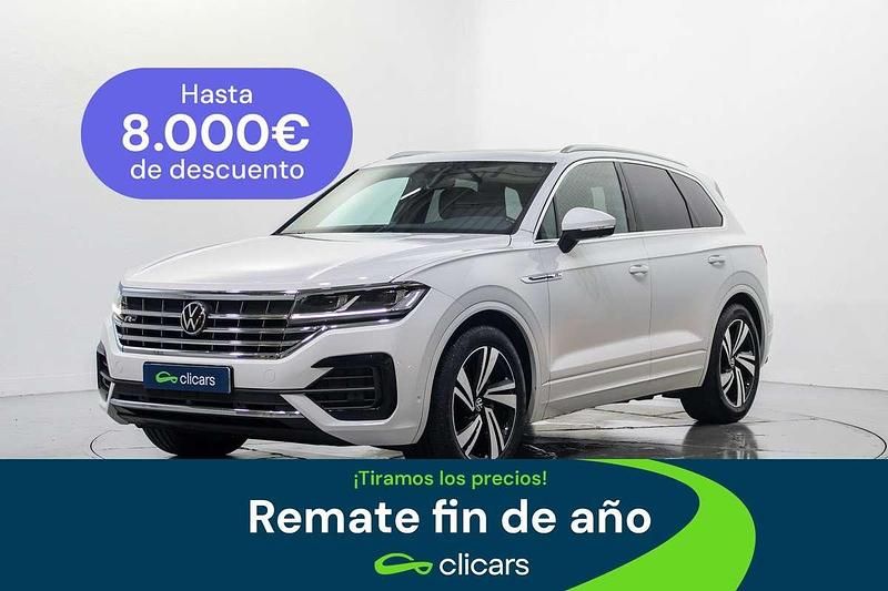 Blanco Usado 2021 VW Touareg R-line SUV | 43.690 € (Precio justo) - Imagen 1/4