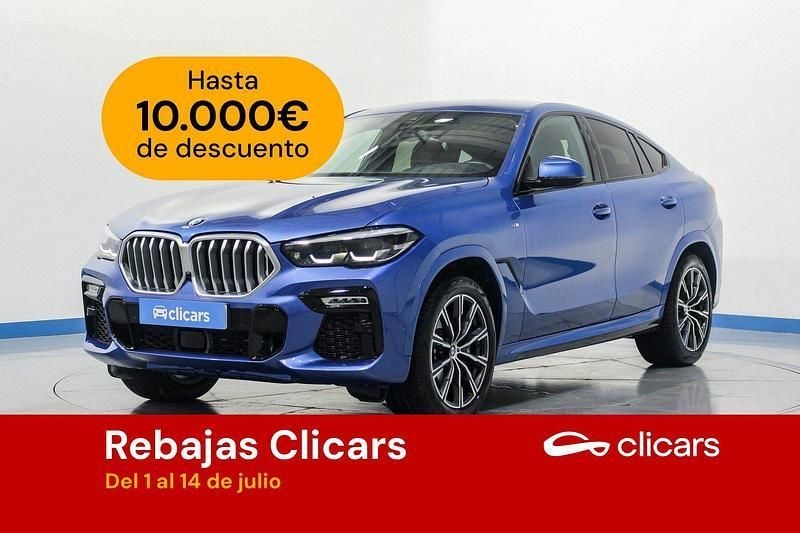 Azul Usado 2020 BMW X6 Sport Line SUV | 50.190 € (Super precio) - Imagen 1/4