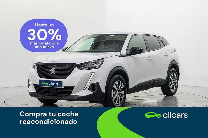 Blanco Usado 2022 Peugeot 2008 Active SUV | 13.990 € (Precio justo) - Imagen 1/4