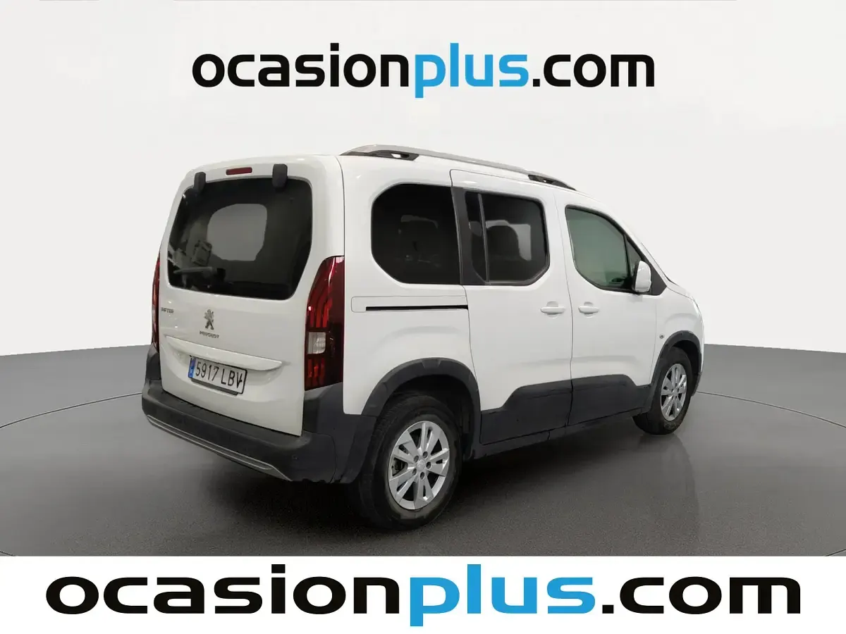 Usado Peugeot Rifter Allure 131 CV (96 kW) 2019 Blanco Monovolumen