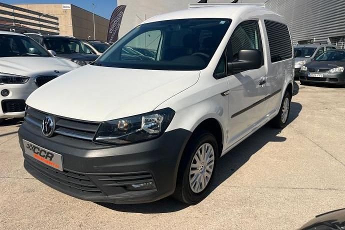 Usado VW Caddy 102 CV (75 kW) 2016 Blanco Monovolumen