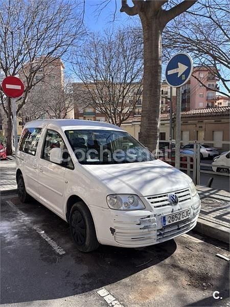 Usado VW Caddy Life 75 CV (55 kW) 2008 Blanco Monovolumen