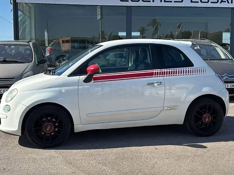 Usado Fiat 500 Pop 100 CV (73 kW) 2007 Blanco Berlina