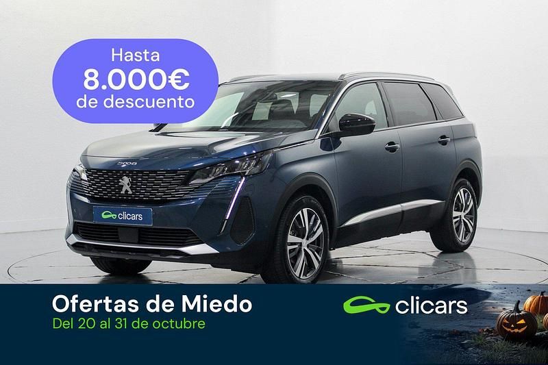 Azul Usado 2023 Peugeot 5008 Allure Monovolumen | 23.490 € (Precio justo) - Imagen 1/4