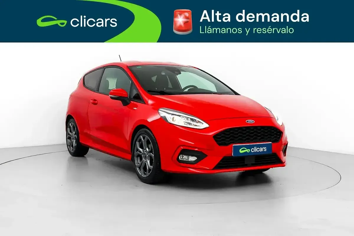 Usado Ford Fiesta ST-Line 140 CV (102 kW) 2018 Rojo Utilitario