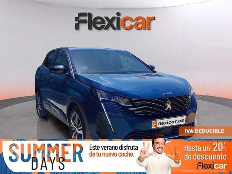 Azul Usado 2023 Peugeot 3008 Allure SUV | 19.590 € (Buen precio) - Imagen 1/4