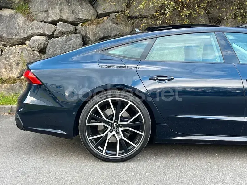 Usado Audi A7 Sportback Black Edition 350 CV (257 kW) 2020 Azul Utilitario