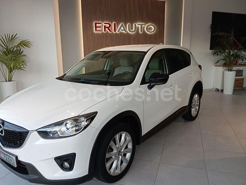 Usado Mazda CX-5 Luxury 150 CV (110 kW) 2013 Blanco SUV