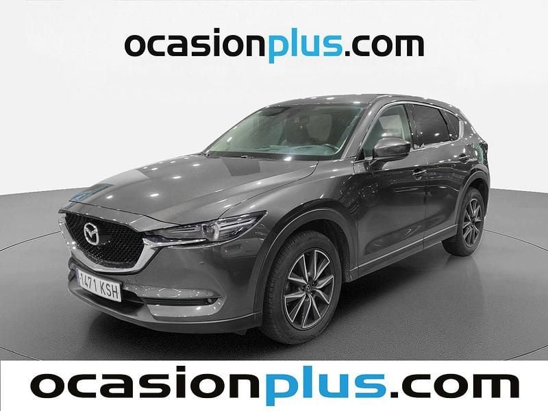 Usado Mazda CX-5 150 CV (110 kW) 2018 Gris SUV
