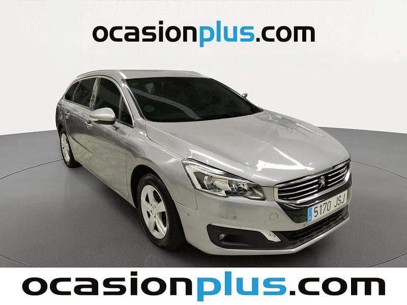 Usado Peugeot 508 SW Active 120 CV (88 kW) 2016 Gris Familiar