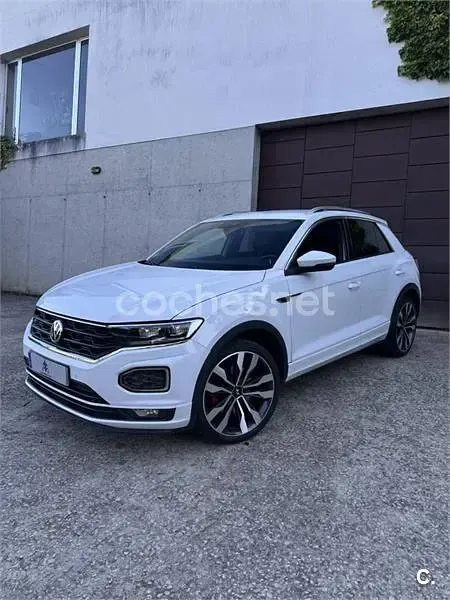 Usado VW T-Roc R-line 150 CV (110 kW) 2020 Blanco SUV