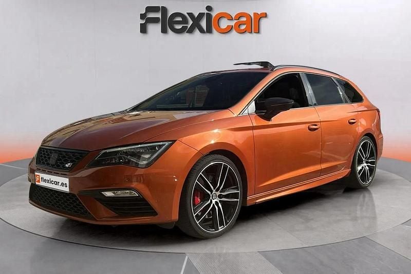 Usado Seat Leon ST CUPRA 300 CV (220 kW) 2018 Naranja Familiar