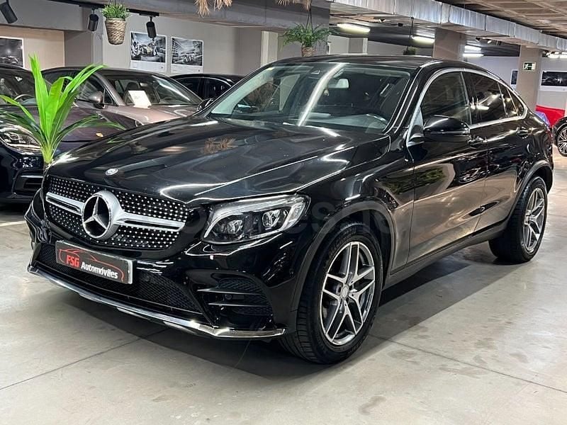 Usado Mercedes GLC220 170 CV (125 kW) 2016 Negro Coupe