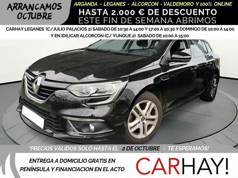 Negro Usado 2019 Renault Mégane IV Business Familiar | 12.490 € (Buen precio) - Imagen 1/4