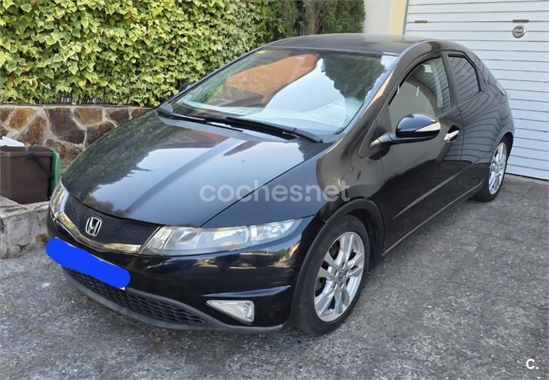 Negro Usado 2009 Honda Civic Sport Berlina | 4850 € (Super precio) - Imagen 1/4