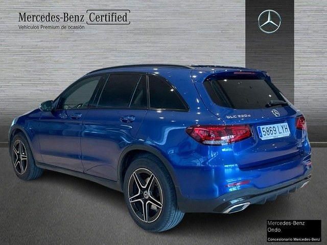 Usado Mercedes GLC220 194 CV (142 kW) 2022 Azul SUV