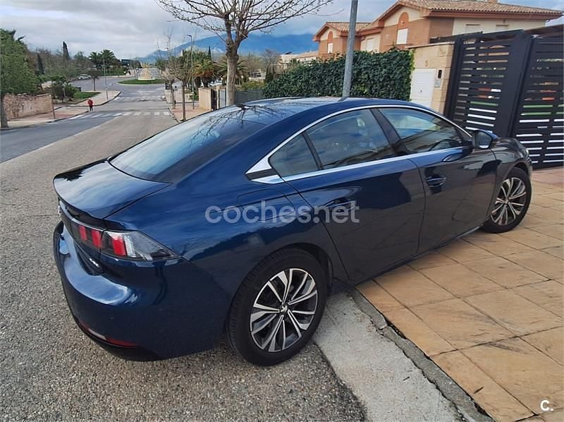Usado Peugeot 508 GT-line 160 CV (117 kW) 2021 Azul Berlina
