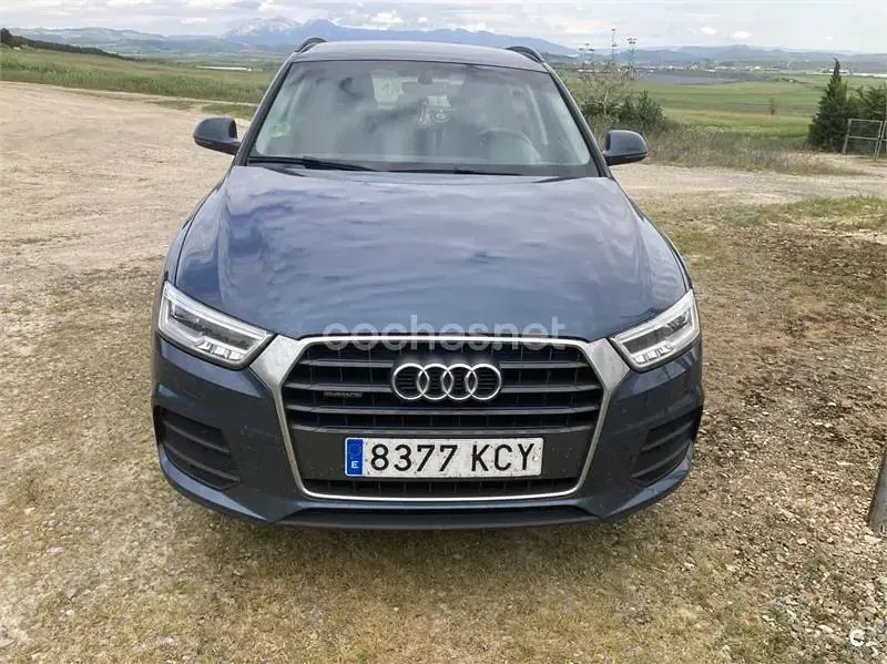 Usado Audi Q3 Design 150 CV (110 kW) 2016 Azul SUV