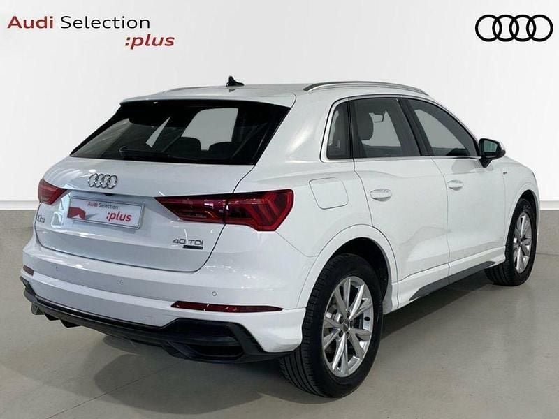 Usado Audi Q3 S-Line 190 CV (139 kW) 2019 Blanco SUV