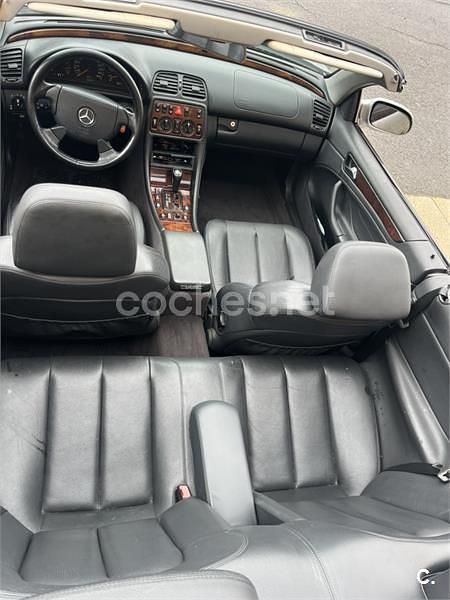 Usado Mercedes CLK230 Elegance 193 CV (141 kW) 1999 Gris / plata Descapotable