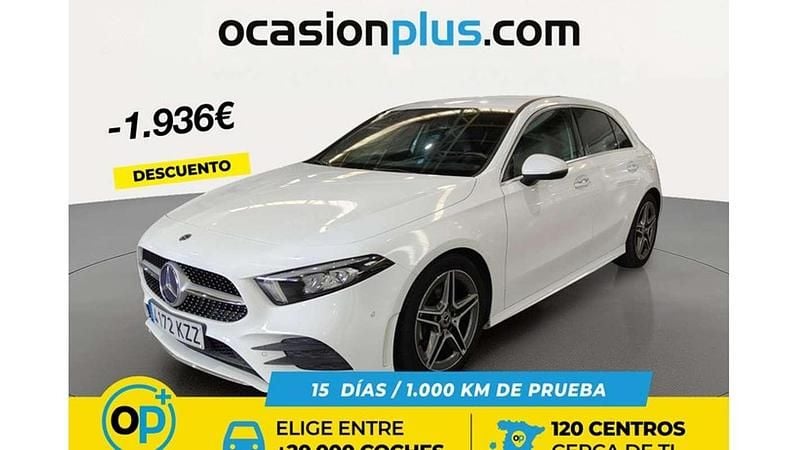 Usado Mercedes A180 AMG 136 CV (100 kW) 2019 Blanco Utilitario