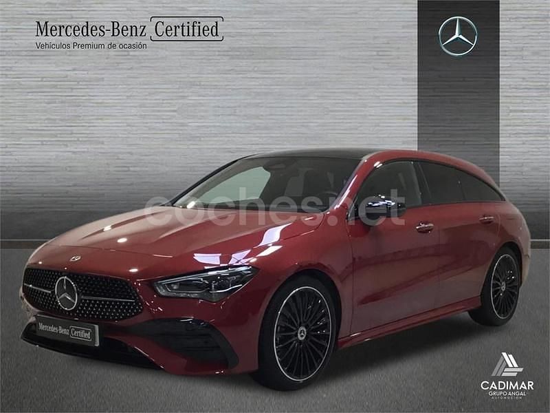 Rojo Usado 2024 Mercedes CLA200 Familiar | 40.900 € (Precio justo) - Imagen 1/4