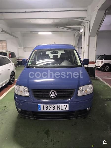 Usado VW Caddy Life 140 CV (102 kW) 2009 Azul Monovolumen