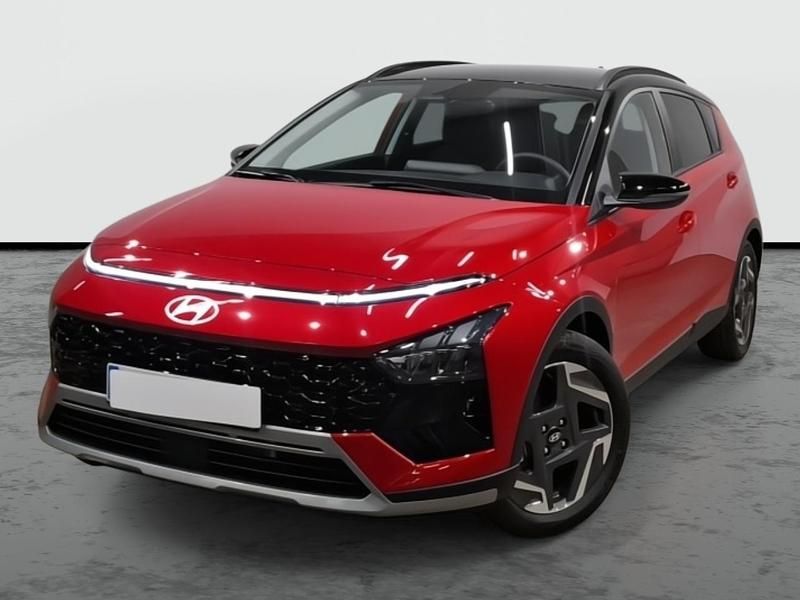 Usado Hyundai Bayon Blackline 100 CV (73 kW) 2025 Rojo dragon (techo negro) SUV
