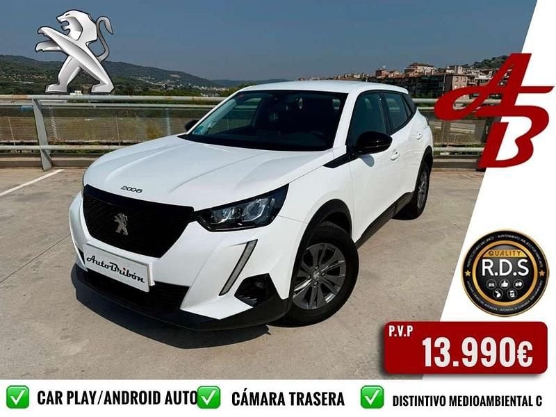 Blanco Usado 2021 Peugeot 2008 Allure SUV | 13.990 € (Precio justo) - Imagen 1/4