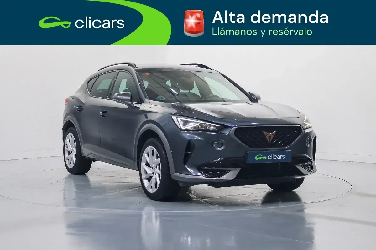 Usado Cupra Formentor 150 CV (110 kW) 2021 Gris / plata SUV