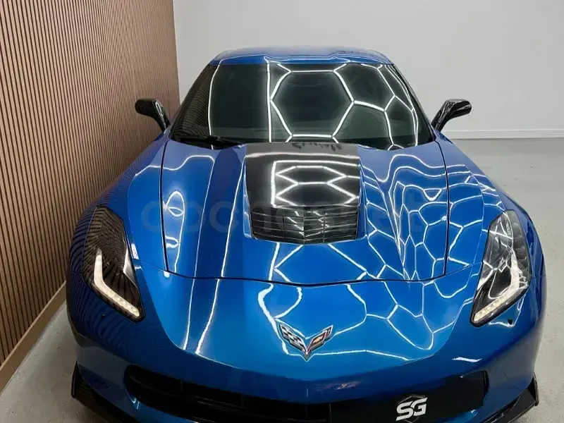Usado Chevrolet Corvette Stingray 450 CV (330 kW) 2015 Azul Coupe