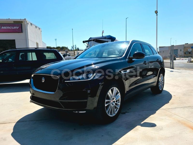 Negro Usado 2017 Jaguar F-Pace Prestige SUV | 20.990 € (Buen precio) - Imagen 1/4