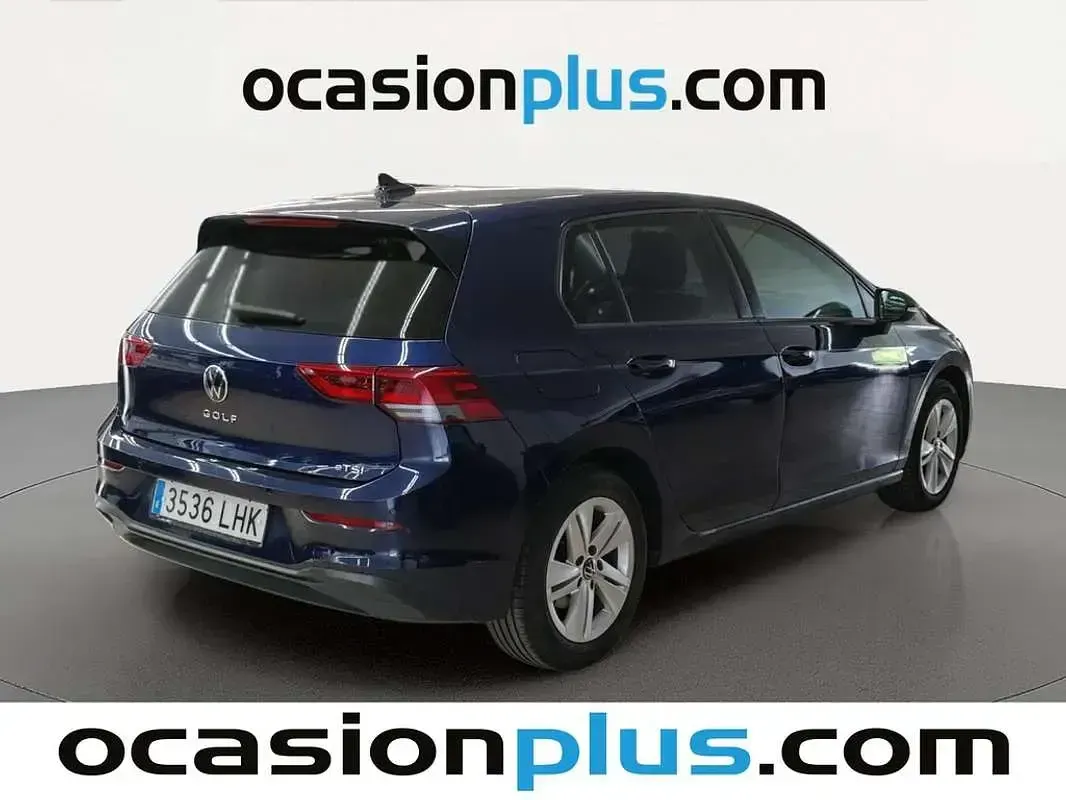 Usado VW Golf VII Life 150 CV (110 kW) 2020 Azul Utilitario