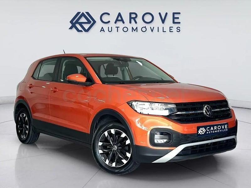 Usado VW T-Cross Advance 95 CV (69 kW) 2021 Naranja SUV