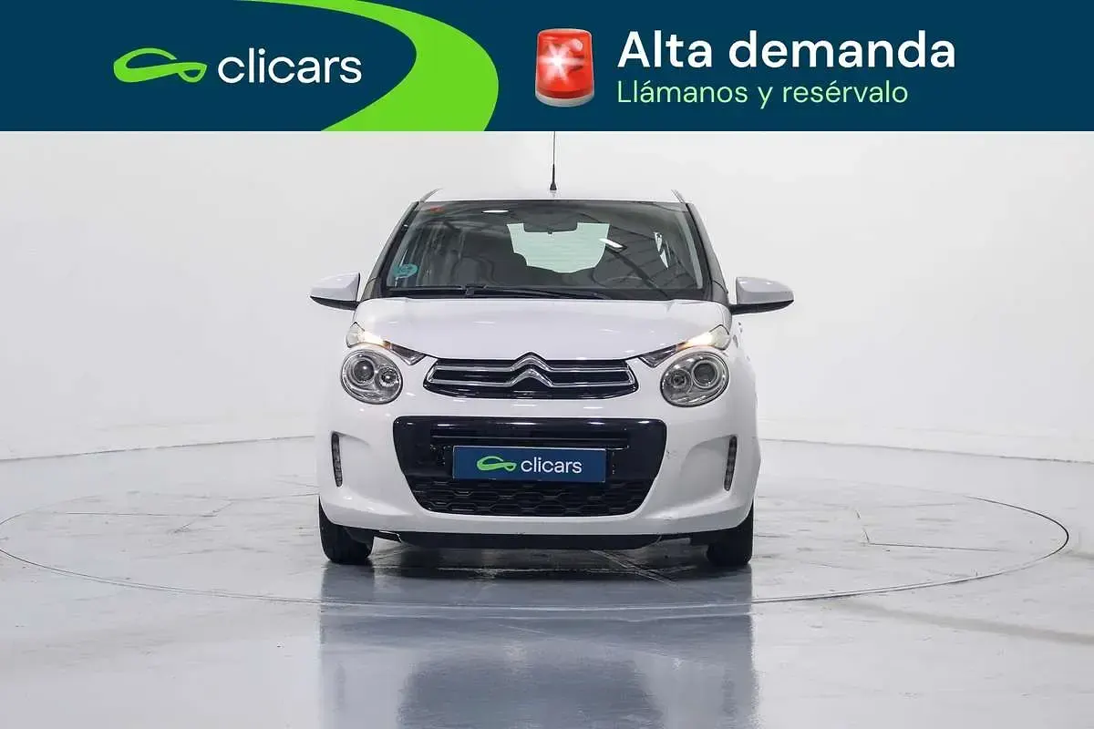 Usado Citroën C1 72 CV (52 kW) 2021 Blanco Utilitario