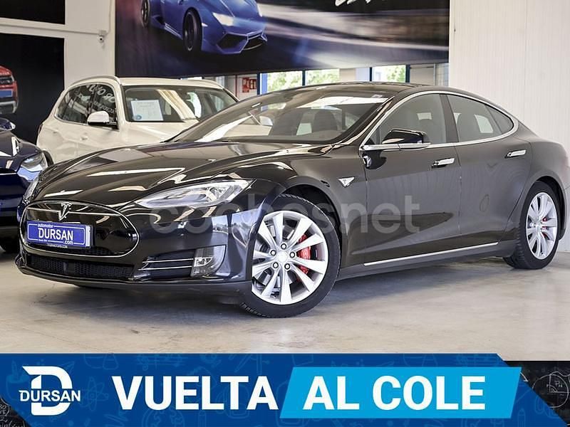 Negro Usado 2016 Tesla Model S Berlina | 32.490 € (Precio justo) - Imagen 1/4