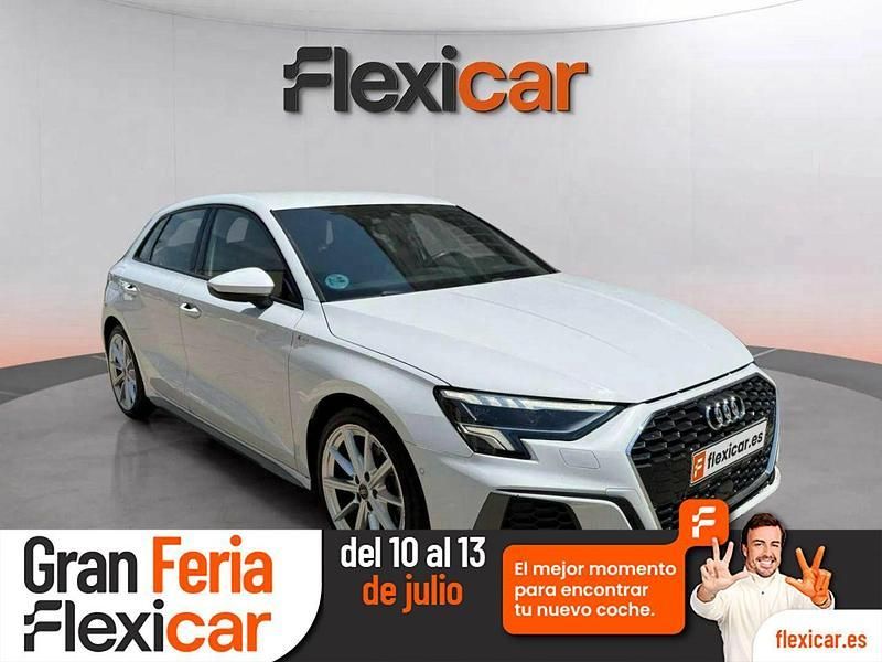 Blanco Usado 2023 Audi A3 Sportback Utilitario | 29.490 € (Precio justo) - Imagen 1/2