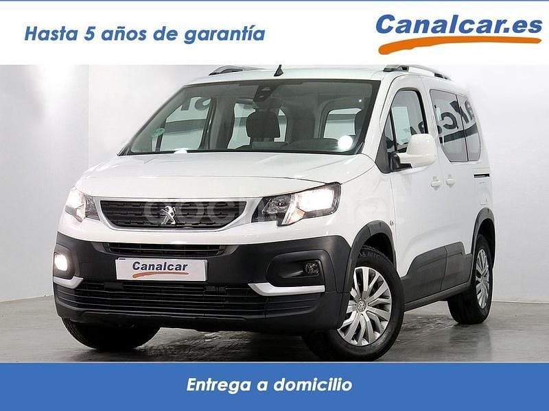 Blanco Usado 2019 Peugeot Rifter Active Monovolumen | 14.945 € (Super precio) - Imagen 1/4