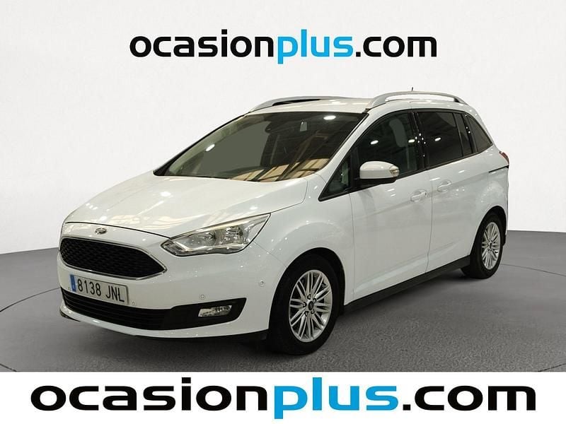 Blanco Usado 2016 Ford Grand C-Max Trend+ Monovolumen | 10.980 € (Precio justo) - Imagen 1/4