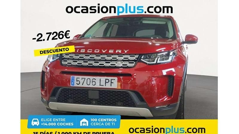 Rojo Usado 2021 Land Rover Discovery Sport SUV | 27.264 € (Super precio) - Imagen 1/4
