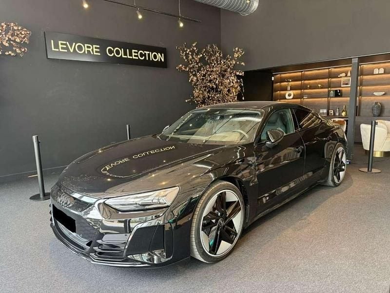 Usado Audi e-tron GT quattro Exclusive 430 kW (585 CV) 2022 Negro Berlina