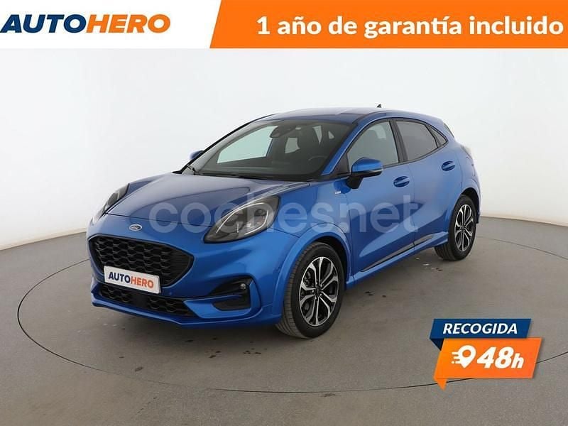 Azul Usado 2021 Ford Puma Gen-E ST-Line SUV | 16.799 € (Precio justo) - Imagen 1/3