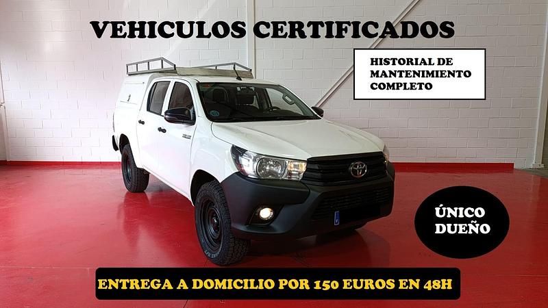 Usado Toyota HiLux 150 CV (110 kW) 2021 Blanco Pickup/Camioneta